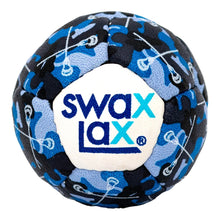 Load image into Gallery viewer, Swax Lacrosse Accessories Swax Lax Soft Weighted Lacrosse Training Ball SW-12 Blue Camo Sticks
