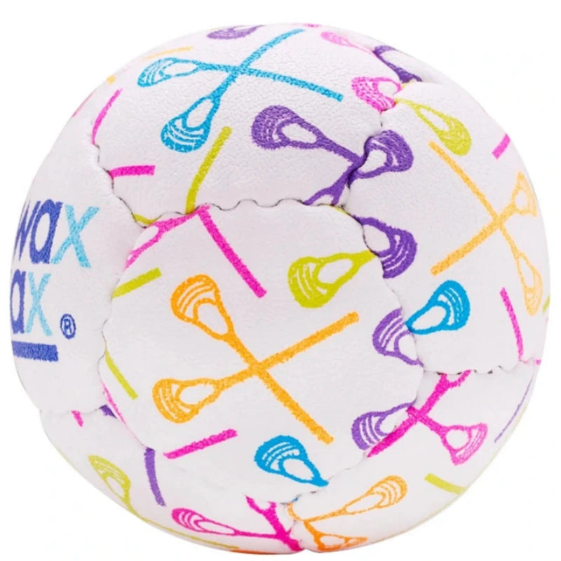 Swax Lax Lacrosse Training Ball Swax Lax Soft Weighted, Neon Lax Sticks design
