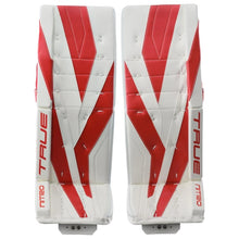 Load image into Gallery viewer, TRUE Hockey Protective Gear TRUE Catalyst NITRO Goalie Leg Pads Senior 2026 White Red
