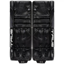 Load image into Gallery viewer, True Goalie Leg Pads True Catalyst 7X3 Senior Black/Black front of both pads
