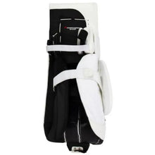 Load image into Gallery viewer, True Goalie Leg Pads True Catalyst 7X3 Senior White/Black back of left pad
