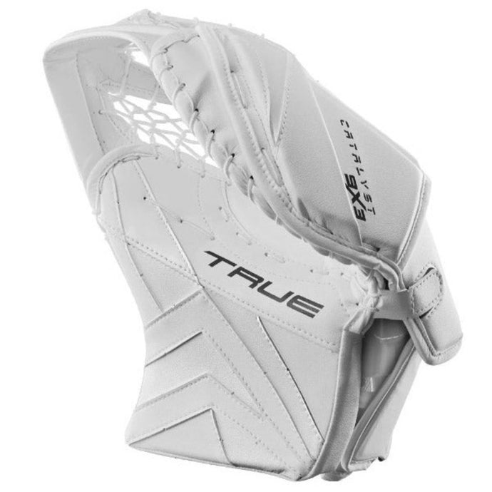 True Ice Hockey Goalie Catchers True Catalyst 9X Senior White palm