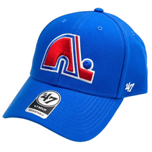 Load image into Gallery viewer, &#39;47 Brand MVP NHL Hat- Quebec Nordiques
