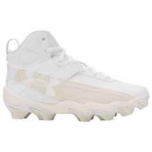 Load image into Gallery viewer, Under Armour Baseball Cleats Under Armour Harper 10 RM Baseball Cleats Junior White Stone
