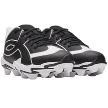 Load image into Gallery viewer, Under Armour Baseball Cleats Under Armour (UA) Leadoff Icon Low RM Junior Black/White 6010143 2026
