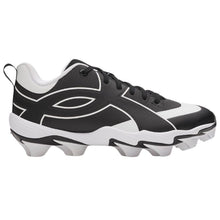 Load image into Gallery viewer, Under Armour (UA) Baseball Cleats Under Armour (UA) Leadoff Icon Low RM Junior Black/White 6010143 2026
