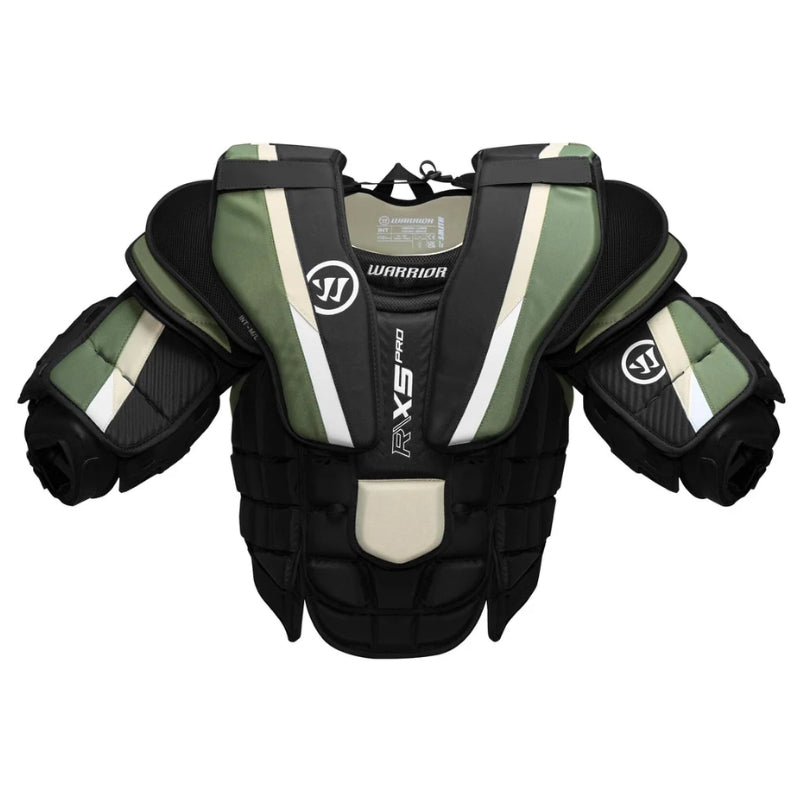 Warrior Goalie Protective Gear Warrior Ritual X5 Pro Goalie Chest Protector Intermediate RX5PCAI5