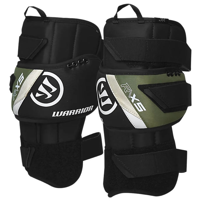 Warrior Goalie Protective Gear Warrior Ritual X5 Pro Goalie Knee Pads Junior RX5KPJ5