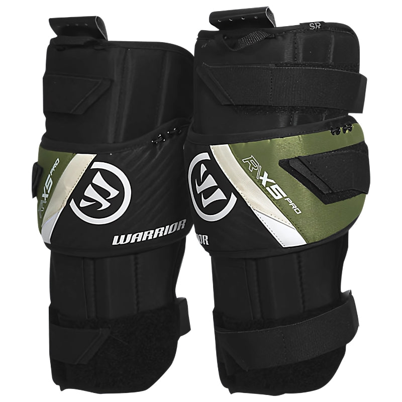 Warrior Goalie Protective Gear Warrior Ritual X5 Pro Goalie Knee Pads Senior RX5PKPS5