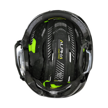 Load image into Gallery viewer, Warrior Hockey Protective Gear Warrior Alpha Pro Hockey Helmet Senior APH8 Black Inside View

