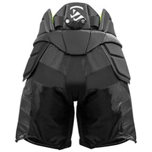 Load image into Gallery viewer, Warrior Ice Hockey Goalie Pants Warrior S23 Ritual X4 E+ Intermediate Black back
