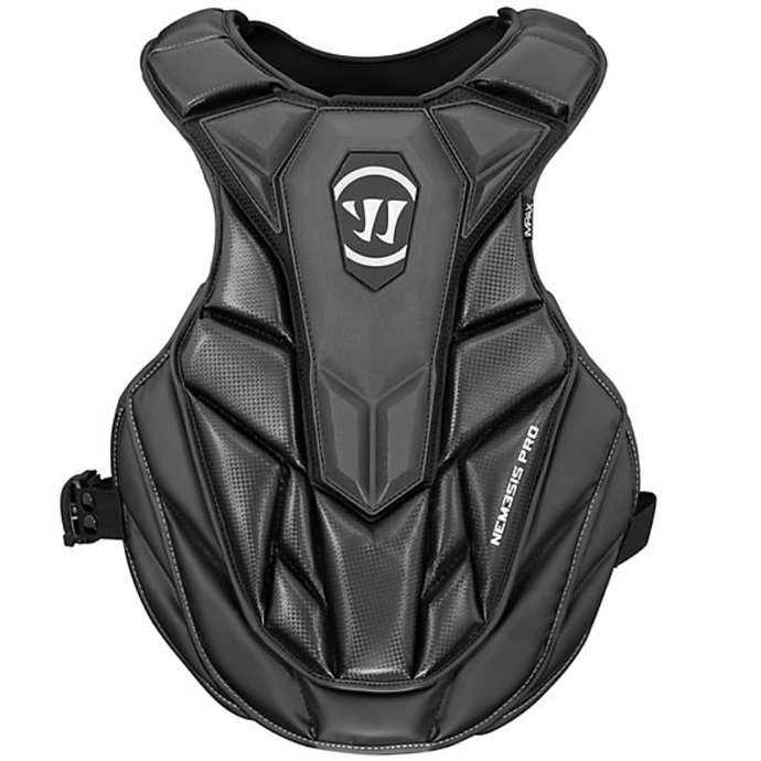 Warrior Lacrosse Chest Pad Warrior Nemesis front