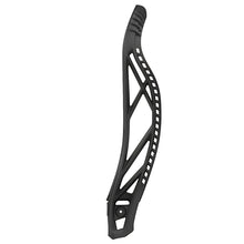 Load image into Gallery viewer, Warrior Lacrosse Heads Warrior BURN XP2-D Unstrung Lacrosse Head Black Side View
