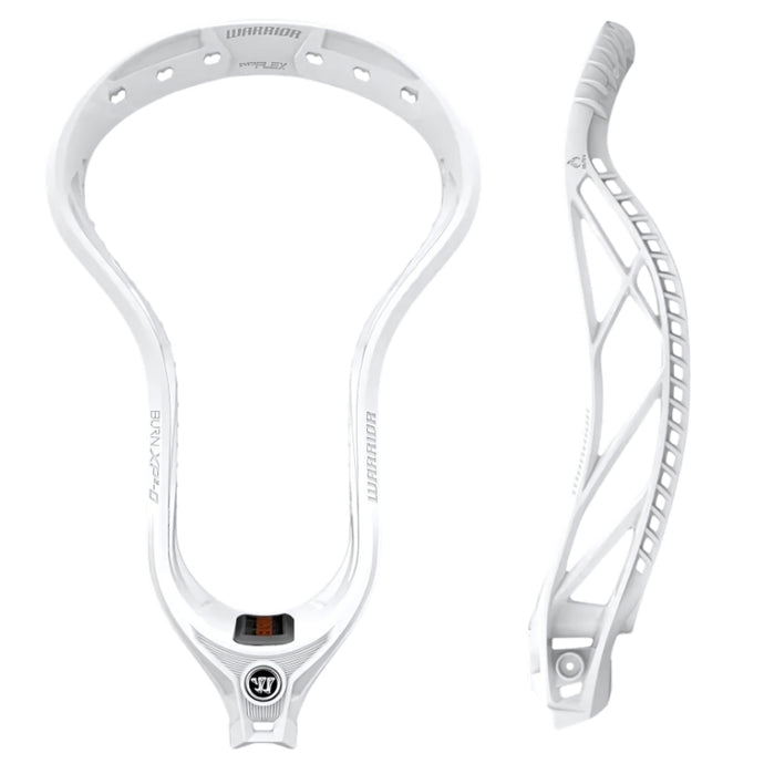 Warrior Lacrosse Heads Warrior Burn XP2-O Unstrung Lacrosse Head BXP2OUH3 White