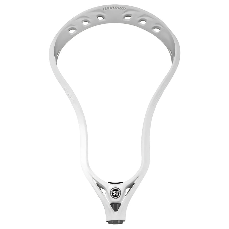 Warrior Lacrosse Heads Warrior EVO QX-D Unstrung Lacrosse Head White