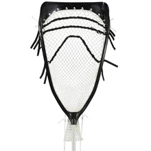 Load image into Gallery viewer, Warrior Lacrosse Heads Warrior Wall Strung Goalie Lacrosse Head WALL19 Black
