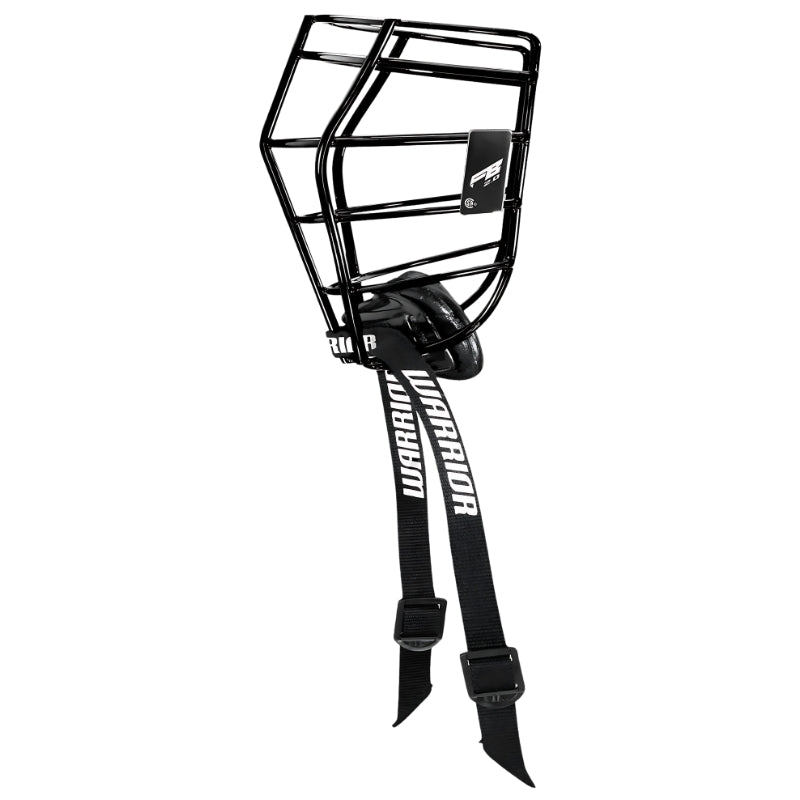 Warrior Lacrosse Protective Gear Warrior Fatboy 2.0 Box Lacrosse Facemask Black
