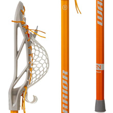 Load image into Gallery viewer, Warrior Lacrosse Sticks Warrior Burn JR Complete Lacrosse Stick Orange S26
