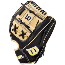 Load image into Gallery viewer, Wilson Baseball Gloves Wilson A2000 Classics Series 1786 11.5" Infield (2026) Adult Black/Blonde WBW104108 RHT
