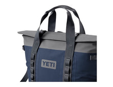 Load image into Gallery viewer, close up fo front view navy Yeti Hopper M30 Cooler 2.0
