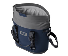 Load image into Gallery viewer, top down view of open Yeti Hopper M30 Cooler 2.0

