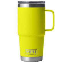 Load image into Gallery viewer, Yeti Drinkware Yeti Rambler 20oz Travel Mug with StrongHold Lid Firefly Yellow
