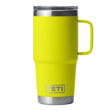Load image into Gallery viewer, Yeti Drinkware Yeti Rambler 20oz Travel Mug with Stronghold Lid Firefly Yellow
