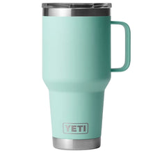 Load image into Gallery viewer, Yeti Drinkware Yeti Rambler 30oz Travel Mug with StrongHold Lid Seafoam
