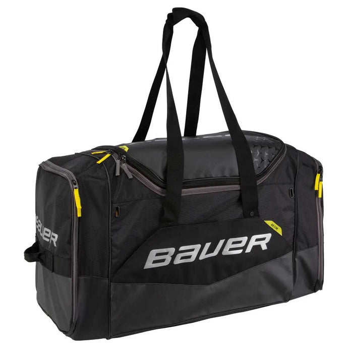 Picture of the black Bauer Elite Ice Hockey Equipment Carry Bag