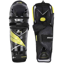 Load image into Gallery viewer, Full picture of the Bauer S21 Supreme Ultrasonic Ice Hockey Shin Guards (Intermediate)
