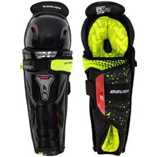 Load image into Gallery viewer, Front and back picture Bauer S22 Vapor 3X Ice Hockey Shin Guards (Junior)
