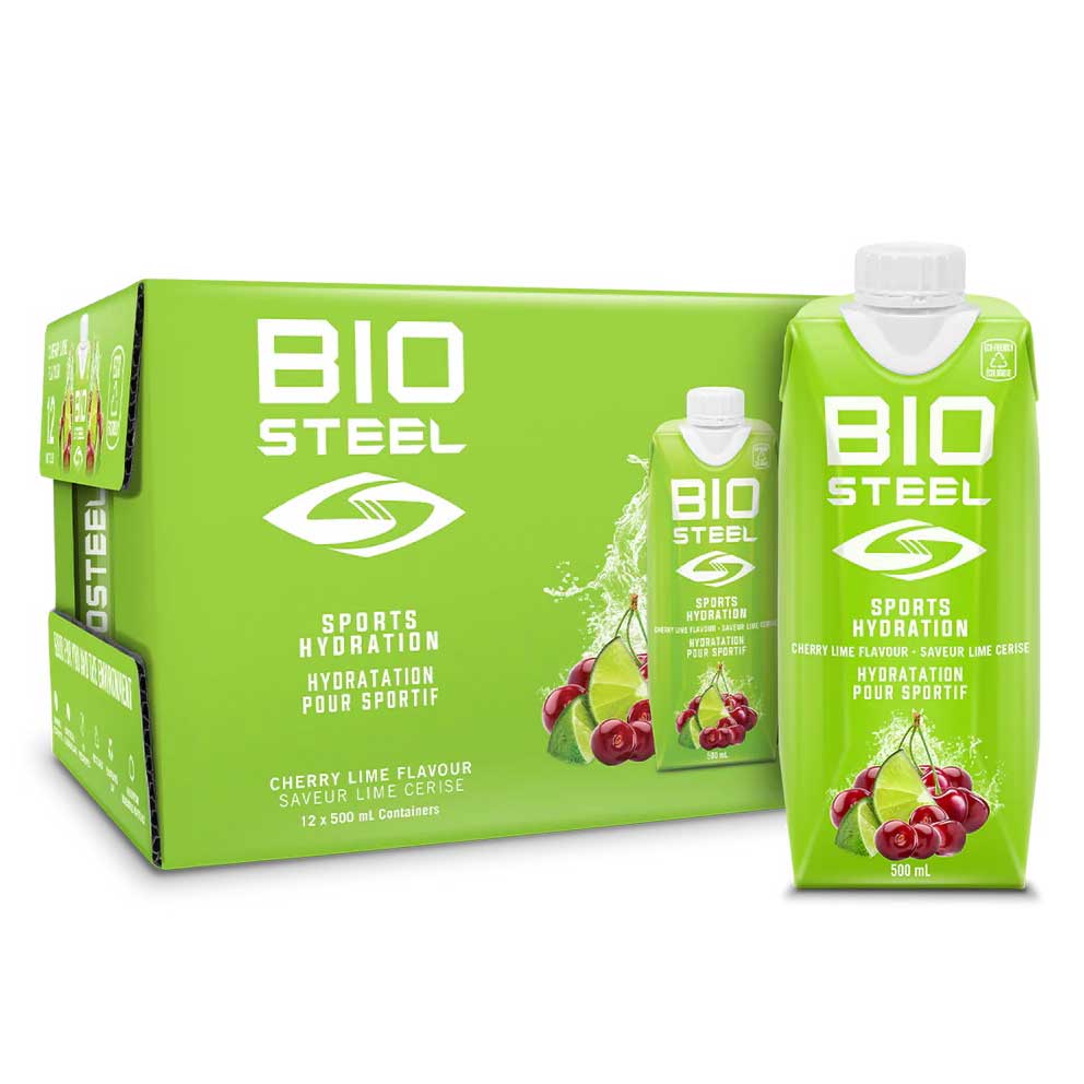 Picture of BioSteel Ready-to-Drink (RTD) Sports Drink 500ml Tetra Pak cherry lime