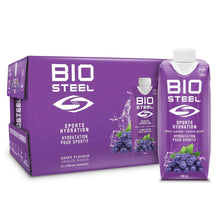 Load image into Gallery viewer, Picture of BioSteel Ready-to-Drink (RTD) Sports Drink 500ml Tetra Pak grape
