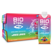 Load image into Gallery viewer, Picture of BioSteel Ready-to-Drink (RTD) Sports Drink 500ml Tetra Pak rainbow twist
