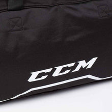 Load image into Gallery viewer, Closeup picture of logo CCM 310 Player Core Ice Hockey Equipment Carry Bag (Senior)

