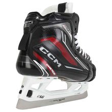 Load image into Gallery viewer, back photo including holder/runner CCM S23 Extreme Flex E6.9 Ice Hockey Goalie Skates (Intermediate)
