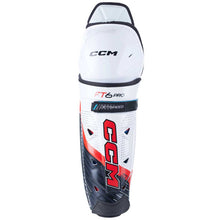 Load image into Gallery viewer, picture of front CCM S23 Jetspeed FT6 Pro Ice Hockey Shin Guards (Senior)
