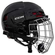 Load image into Gallery viewer, Side view picture CCM Tacks 70 Combo Ice Hockey Helmet (Junior)
