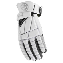 Load image into Gallery viewer, Picture of fingers and backhand Maverik Max Lacrosse Gloves (2025)

