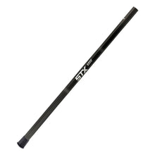 Load image into Gallery viewer, Picture of the black STX 6000 A/M Attack Lacrosse Shaft
