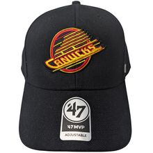 Load image into Gallery viewer, &#39;47 Brand MVP NHL Hat Vancouver Canucks front
