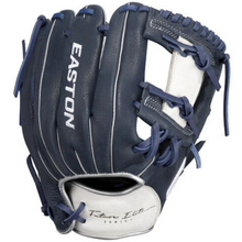 Load image into Gallery viewer, Easton Future Elite 11&quot; Baseball Glove Youth Navy/White back
