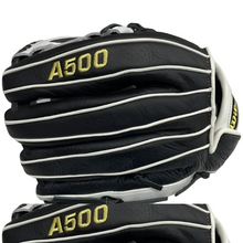 Load image into Gallery viewer, Wilson A500 12&quot; Fastpitch Glove (Youth) back showing A500
