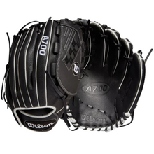 Load image into Gallery viewer, Wilson A700 12.5&quot; Fastpitch Baseball Glove 2022 back and front

