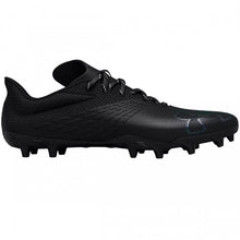 Load image into Gallery viewer, Picture of the black Under Armour Men&#39;s Blur Select MC Lacrosse Cleats
