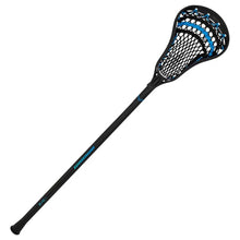 Load image into Gallery viewer, Full view picture of the black Warrior Evo Junior Complete Lacrosse Stick
