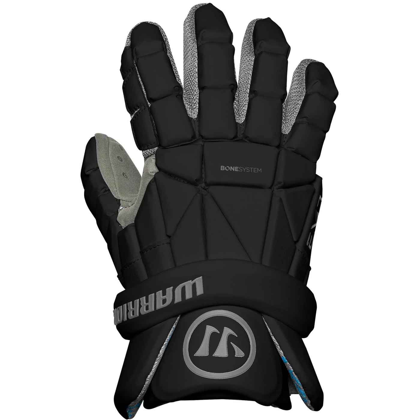 Picture of the black Warrior Evo Lacrosse Gloves