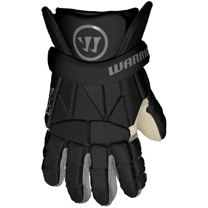 Picture of the black Warrior Evo Lite Lacrosse Gloves