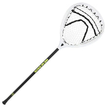 Load image into Gallery viewer, Picture of the white Warrior Nemesis GLE Lacrosse Goalie Stick
