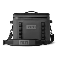 Load image into Gallery viewer, picture of charcoal YETI Hopper Flip 18 Soft Cooler
